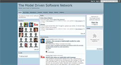 Desktop Screenshot of modeldrivensoftware.net